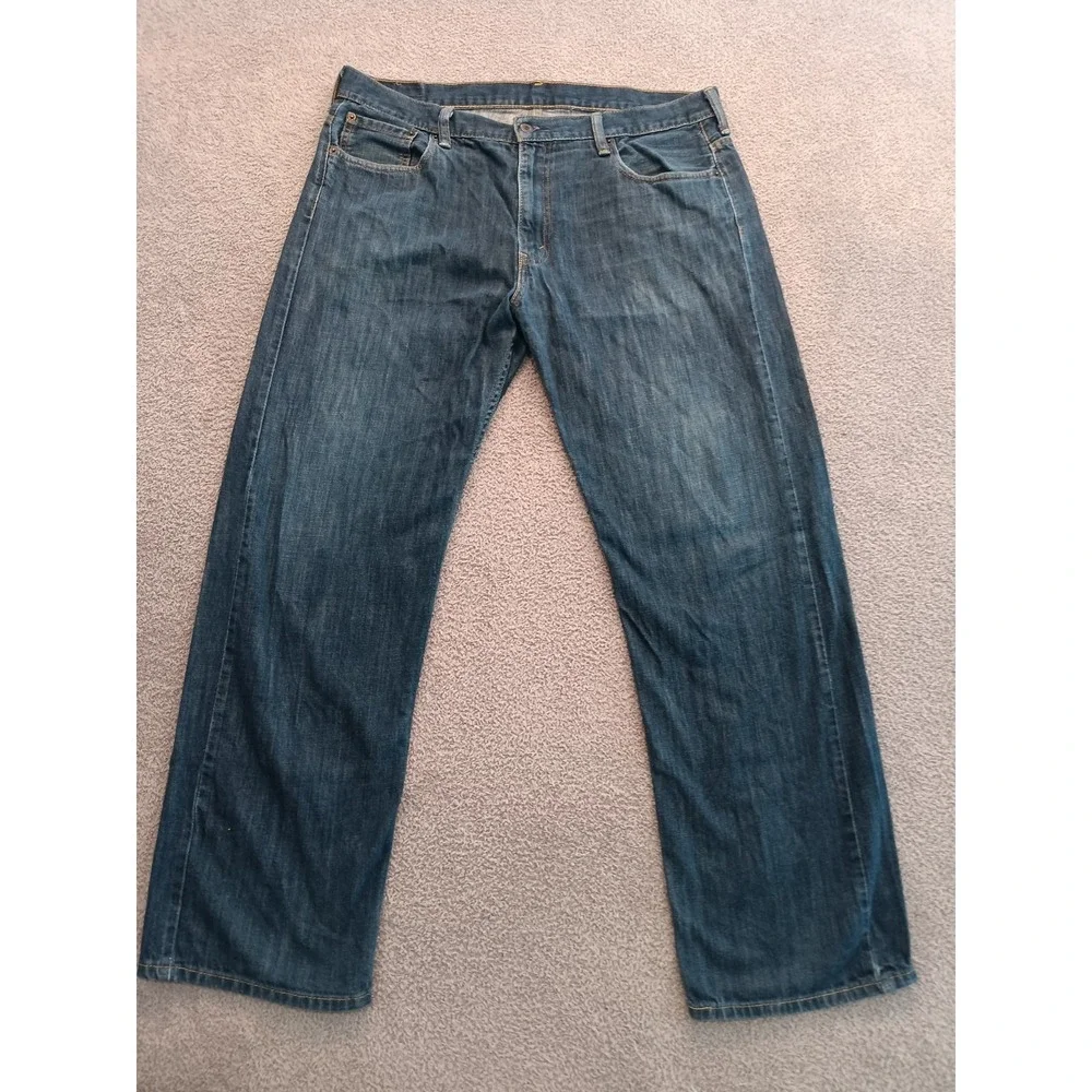 Levi's 569 Loose Straight Men's W36 L32 Blue Denim Jeans